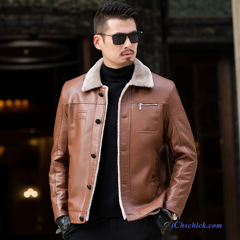 Herren Jacke Beige Durchsichtig, Herrenlederjacke Frühjahr 2016 Günstig