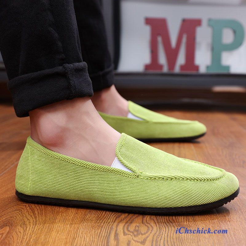 Leder Slipper Herren Farbig, Schuhe Klettverschluss Herren Günstig