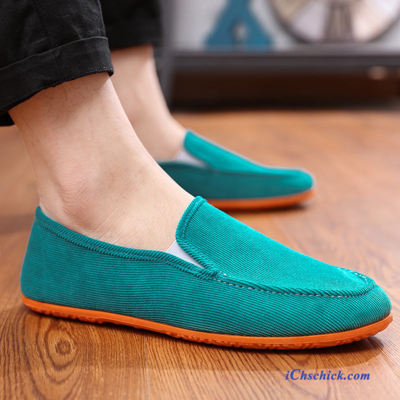 Leder Slipper Herren Farbig, Schuhe Klettverschluss Herren Günstig