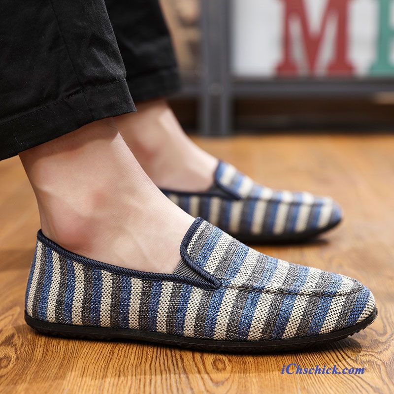 Leder Slipper Herren Farbig, Schuhe Klettverschluss Herren Günstig