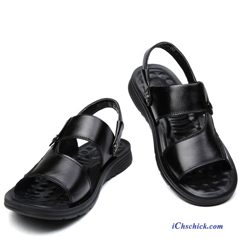 Sandalen Herren Schwarz, Sandalen Herren