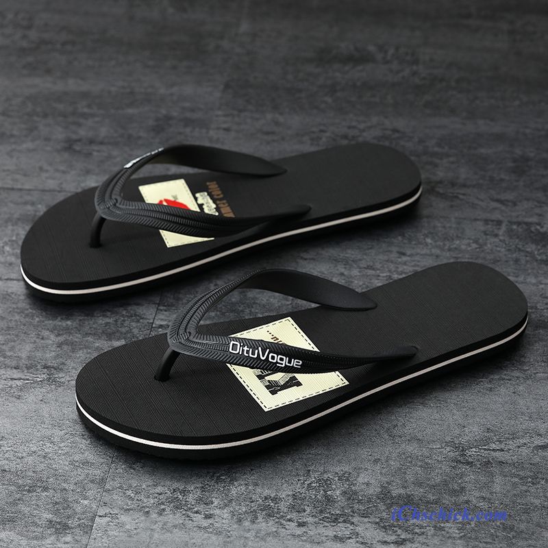 Schuhe Flip Flops Täglich Allgleiches Hausschuhe Rutschsicher Neue Grün Sale