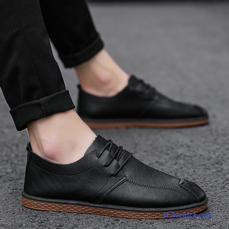 Schuhe Halbschuhe Trend Neue Atmungsaktiv Faul British Weiß Günstig